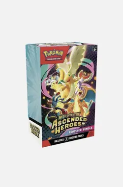 Pokemon TCG: Mega Evolution Ascended Heroes Booster Bundle (6 Packs) - PRESALE - Image 2