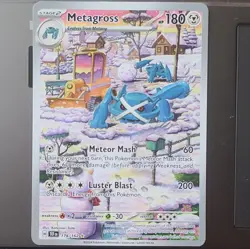 Pokemon Metagross 178/162 SV05 Temporal Forces Illustration Rare Holo Metal 180… - Image 1