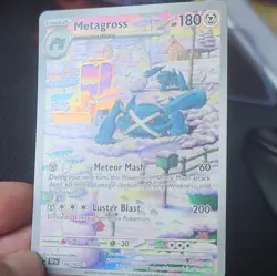 Pokemon Metagross 178/162 SV05 Temporal Forces Illustration Rare Holo Metal 180… - Image 2
