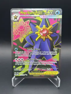Pokemon TCG Mega Starmie EX 102/088 Full Art Perfect Order ✨Pack Fresh - Image 1