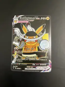 Pokemon Edward Newgate Pikachu 043/OSS Cosmax VCOS Holo 999HP ThunderBolt - Image 1
