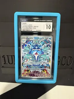 Pokemon TCG Palafin 200/197 Obsidian Flames Illustration Rare CGC 10 Gem Mint - Image 1