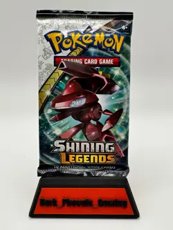 Pokemon Shining Legends Booster Pack Sealed (Genesect Booster Pack Artwork) - Image 1