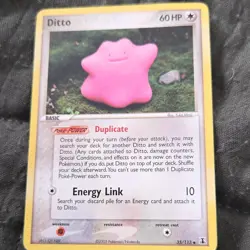 Pokemon Ditto 35/113 Delta Species Uncommon Regular Basic 60HP Energy Link - Image 1