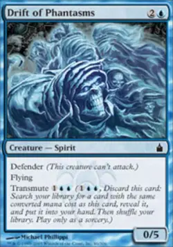4 x Drift of Phantasms - Ravnica: City of Guilds - Light Play - MTG - Image 1
