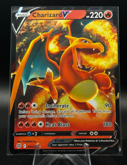 Charizard V 017/172 Swsh09: Brilliant Stars Holo Pokemon TCG - Image 1