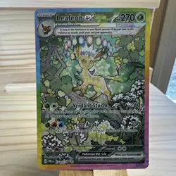 The Pokemon Company Leafeon EX Sv: Prismatic Evolutions Holo 144/131 270 HP - Image 1