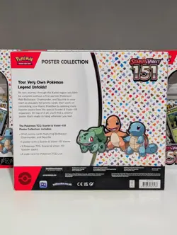 Scarlet & Violet 151 Poster Collection Box Pokemon TCG - Brand New & Sealed✅ - Image 2