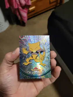 2000 Pokemon Topps Chrome Abra Spectra Chrome Variant! VERY RARE! 💥💥💥💥💥💥💥 - Image 1