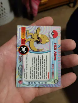 2000 Pokemon Topps Chrome Abra Spectra Chrome Variant! VERY RARE! 💥💥💥💥💥💥💥 - Image 2