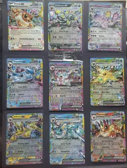 Pokemon Prismatic Evolutions NM Promo Holo Set Lot - Image 1