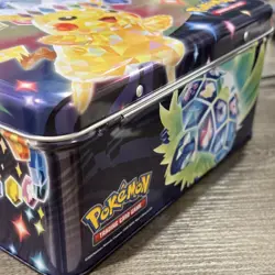 Pikachu Surging Sparks 2024 Collectors Chest Tin Lunch Box ONLY - No Cards - Image 4