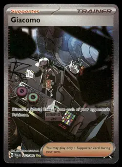 Pokemon Cards Giacomo 267/193 Paldea Evolved Special Illustration Rare NM - Image 1