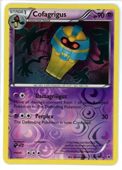 Cofagrigus Reverse Holo 46/101 Noble Victories Pokemon Card - Image 1