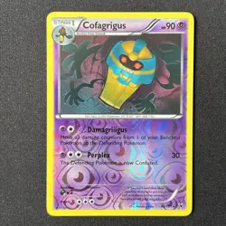 Cofagrigus Reverse Holo 46/101 Noble Victories Pokemon Card - Image 2