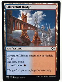 Silverbluff Bridge NM/M* Modern Horizons 2 ENGLISH 255/303 mtg -UnltdCards - Image 1