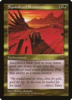 1x Squandered Resources (Visions) - Image 1