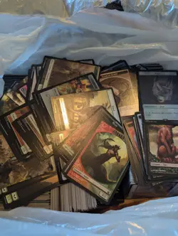 2k Plus Magic The Gathering Tokens Lot Mtg 11lbs Mixed Sets - Image 1