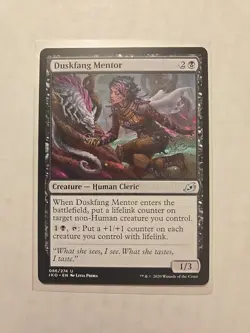 Duskfang Mentor - Ikoria: Lair of Behemoths - LP - Uncommon - Creature - Image 1