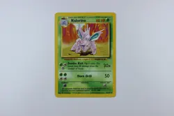 Nidorino (37/102, Base Set, 1999) Pokemon TCG Vintage Uncommon NM - Image 1