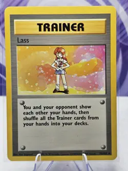 Pokemon Card Lass Base Set 75/102 Regular Rare NM - Image 1