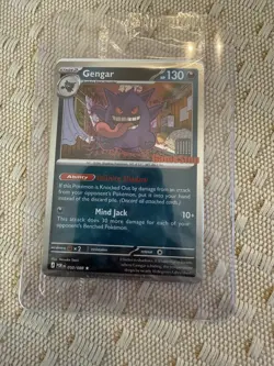 Pokemon Gengar GameStop Promo Stamped Card 050/088 Stage 2 Mind Jack 10+ HP 130 - Image 2