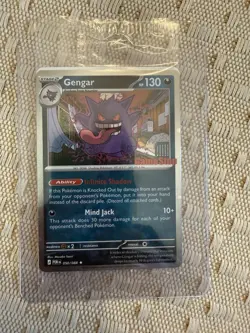 Pokemon Gengar GameStop Promo Stamped Card 050/088 Stage 2 Mind Jack 10+ HP 130 - Image 4