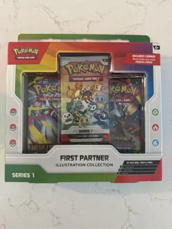 Pokemon First Partner Illustration Collection Series 1 Box Promo TCG English - Image 1