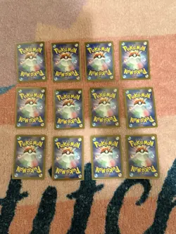 Japanese Pokemon the Glory of Team Rockets 12 Card AR Set - Image 2