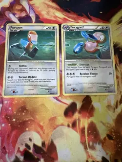 Pokemon Card - Porygon Black Star Promo HGSS22 Holo & Porygon HGSS23 Holo Promo - Image 1