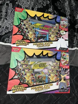 Pokemon TCG Ascended Heroes Premium Poster Collection Mega Lucario & Gardevoir - Image 3