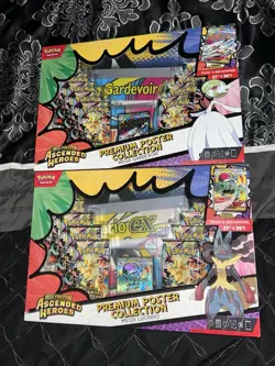 Pokemon TCG Ascended Heroes Premium Poster Collection Mega Lucario & Gardevoir - Image 4