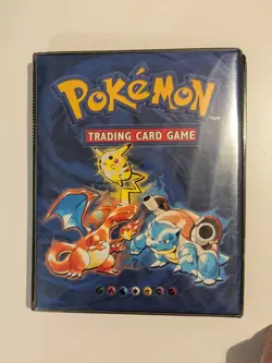Pokemon Base Set Original Binder Folder 1999 WOTC Good Condition - Image 1