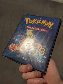 Pokemon Base Set Original Binder Folder 1999 WOTC Good Condition - Image 5