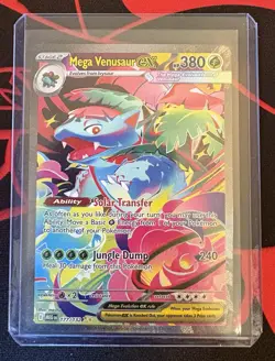 Pokemon TCG Mega Venusaur EX Card 177/132 English, Near Mint Condition - Image 1