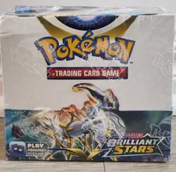 Pokemon TCG: Sword & Shield—Brilliant Stars Booster Box Factory Sealed, 36 Pack - Image 1