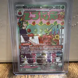 Pokemon Dipplin 170/167 Sv06 Twilight Masquerade Illustration Rare Holo 80 HP - Image 2