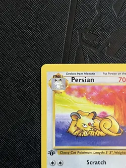 Pokemon TCG Persian 42/64 1st Edition Jungle Uncommon (English) - NM(-) - Image 4