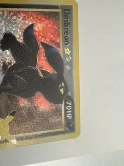Pokemon TCG: Umbreon Gold Star 17/17 Celebrations 25th Anniversary NM - Image 2