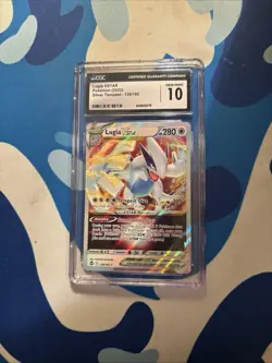 CGC 10 Lugia VSTAR 2022 Silver Tempest Pokemon TCG Holo 139/195 5029 - Image 1