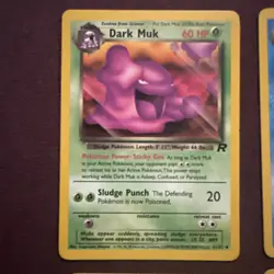 Eevee Team Rocket 55/82 Dark Muk Wartortle Jolteon 41/82 46/82 38/82 Pokemon Lot - Image 2