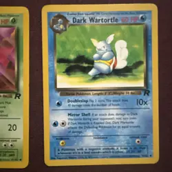 Eevee Team Rocket 55/82 Dark Muk Wartortle Jolteon 41/82 46/82 38/82 Pokemon Lot - Image 3
