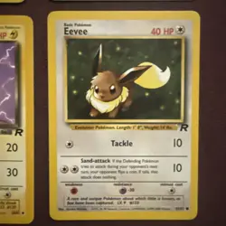 Eevee Team Rocket 55/82 Dark Muk Wartortle Jolteon 41/82 46/82 38/82 Pokemon Lot - Image 4