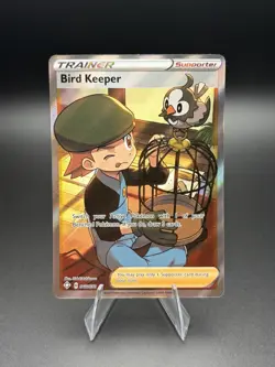 Pokemon TCG Bird Keeper Full Art 66/72 Ultra Rare Holo - JA59 - Image 1