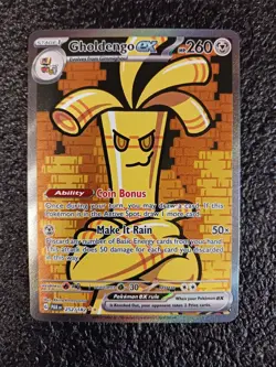 Pokemon Gholdengo ex - SV04: Paradox Rift 252/182 - Image 1