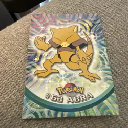 Abra #63 Pokemon Topps TV Animation Edition Black Label - Image 1
