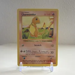 Pokemon Charmander 4/102 Base Set 50 HP Common Regular Wizards English - Image 1