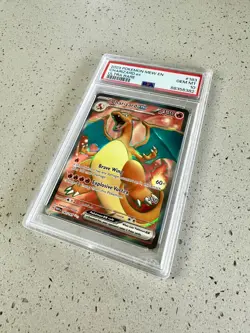 PSA 10 Charizard ex 183/165 Pokemon 151 Ultra Rare Full Art Holo - Image 3