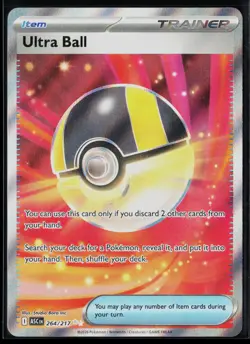 Ultra Ball 264/217 Ultra Rare ME: Ascended Heroes Pokemon NM - Image 1