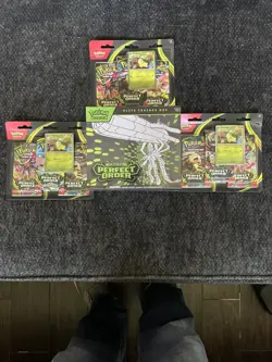 Perfect Order Pokemon Elite Trainer Box ETB Sealed + three 3 pack blisters - Image 1